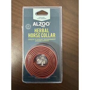 ALZOO Herbal Horse Collar One Size Natural Scent Waterproof Made In France